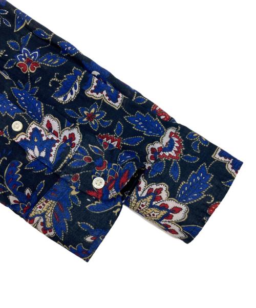 LAUREN RALPH LAUREN（ローレン ラルフ ローレン）LAUREN RALPH LAUREN (ローレン ラルフ ローレン) ペイズリーシャツ ネイビー サイズ:Sの古着・服飾アイテム