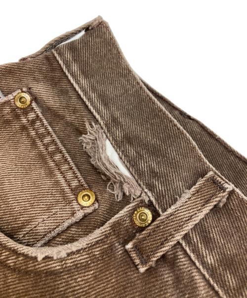 CarHartt（カーハート）CarHartt (カーハート) ワークパンツ ブラウン サイズ:不明(実寸参照)の古着・服飾アイテム