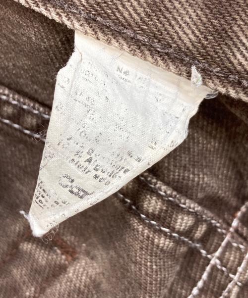 CarHartt（カーハート）CarHartt (カーハート) ワークパンツ ブラウン サイズ:不明(実寸参照)の古着・服飾アイテム