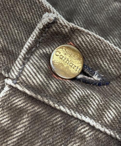 CarHartt（カーハート）CarHartt (カーハート) ワークパンツ ブラウン サイズ:不明(実寸参照)の古着・服飾アイテム