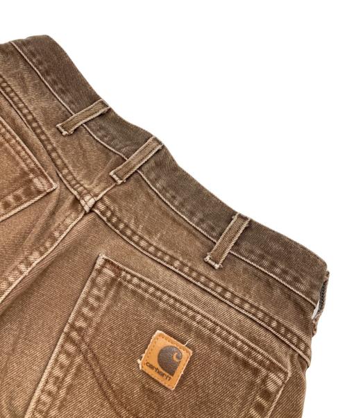 CarHartt（カーハート）CarHartt (カーハート) ワークパンツ ブラウン サイズ:不明(実寸参照)の古着・服飾アイテム