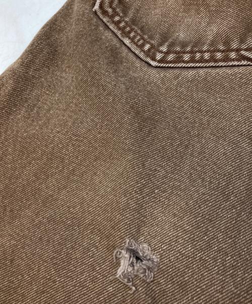 CarHartt（カーハート）CarHartt (カーハート) ワークパンツ ブラウン サイズ:不明(実寸参照)の古着・服飾アイテム