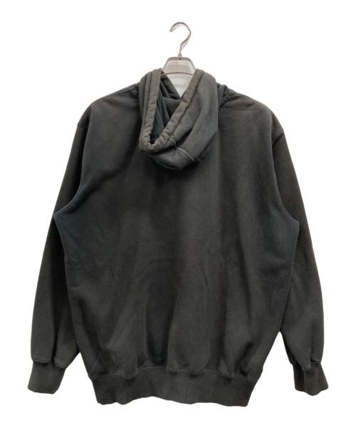 CarHartt（カーハート）CarHartt (カーハート) 刺繍フェードパーカー ブラック サイズ:XLの古着・服飾アイテム