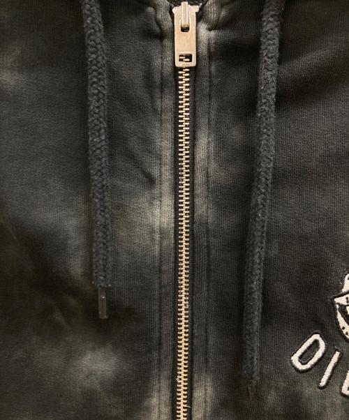 DIESEL BEACH WEAR（ディーゼルビーチウェア）DIESEL BEACH WEAR (ディーゼルビーチウェア) ジップパーカー グレー サイズ:XLの古着・服飾アイテム
