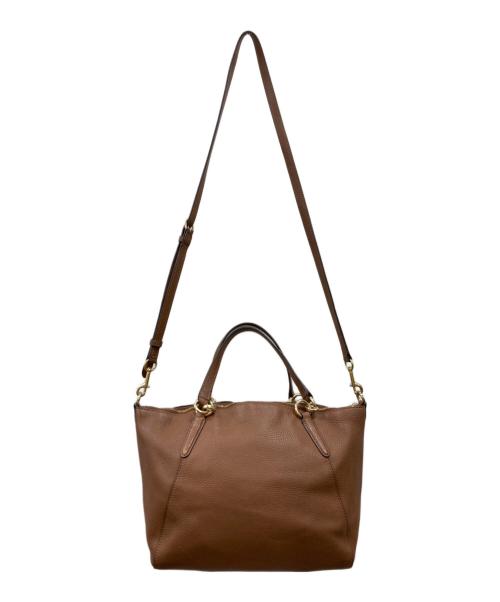 COACH（コーチ）COACH (コーチ) 2WAYバッグ ブラウンの古着・服飾アイテム