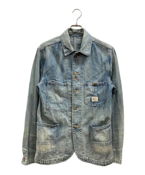 Denim & Supply Ralph Lauren（デニム＆サプライ ラルフローレン）Denim & Supply Ralph Lauren (デニム＆サプライ ラルフローレン) カバーオール ブルー サイズ:Sの古着・服飾アイテム