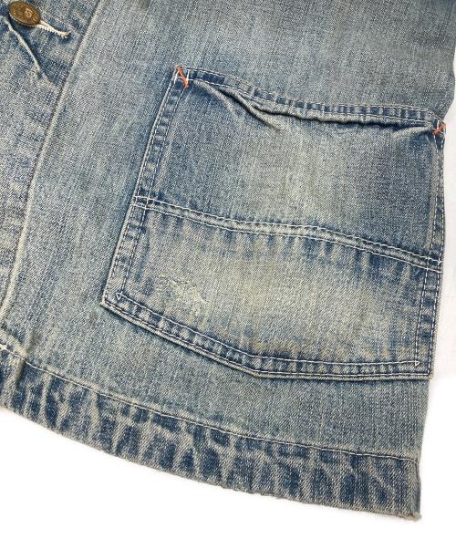Denim & Supply Ralph Lauren（デニム＆サプライ ラルフローレン）Denim & Supply Ralph Lauren (デニム＆サプライ ラルフローレン) カバーオール ブルー サイズ:Sの古着・服飾アイテム