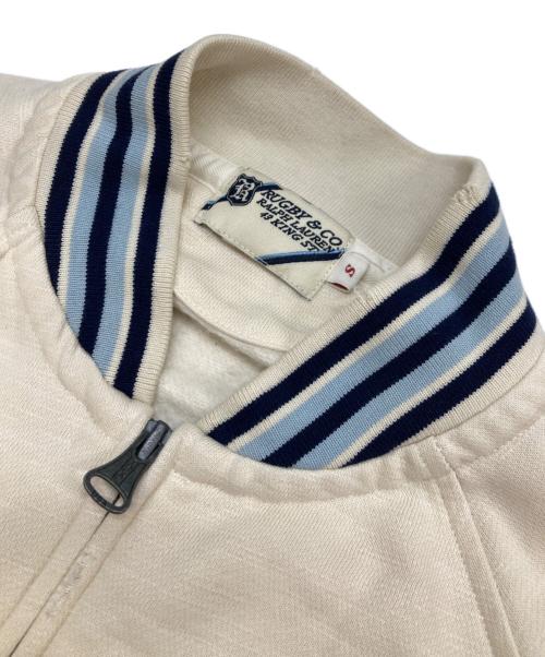 Rugby Ralph Lauren（ラグビーラルフローレン）Rugby Ralph Lauren (ラグビーラルフローレン) ジップジャケット ベージュ サイズ:Sの古着・服飾アイテム