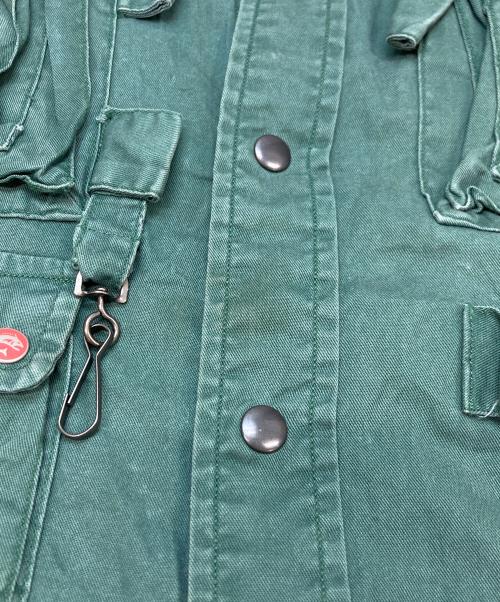 POLO RALPH LAUREN（ポロ・ラルフローレン）POLO RALPH LAUREN (ポロ・ラルフローレン) VTG Retro Sportsman Fishing Rod Reel Hunting Shooting Shirt グリーン サイズ:Sの古着・服飾アイテム