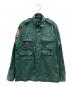 POLO RALPH LAUREN（ポロ・ラルフローレン）の古着「VTG Retro Sportsman Fishing Rod Reel Hunting Shooting Shirt」｜グリーン
