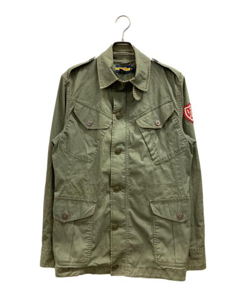 Rugby Ralph Lauren（ラグビーラルフローレン）Rugby Ralph Lauren (ラグビーラルフローレン) ミリタリージャケット オリーブ サイズ:Sの古着・服飾アイテム