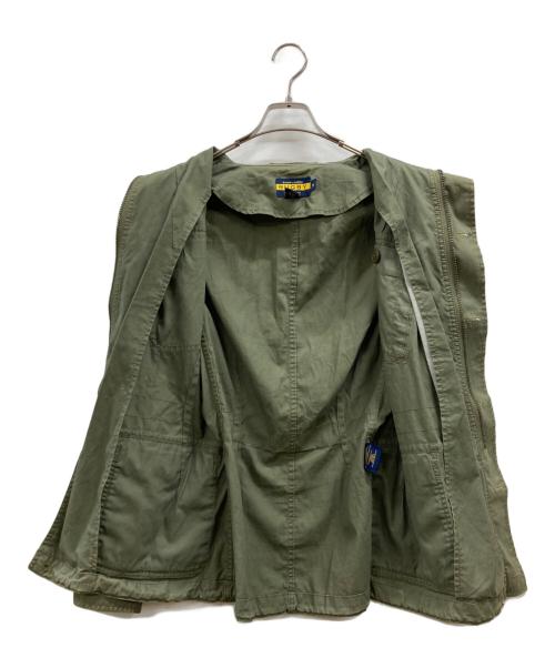 Rugby Ralph Lauren（ラグビーラルフローレン）Rugby Ralph Lauren (ラグビーラルフローレン) ミリタリージャケット オリーブ サイズ:Sの古着・服飾アイテム