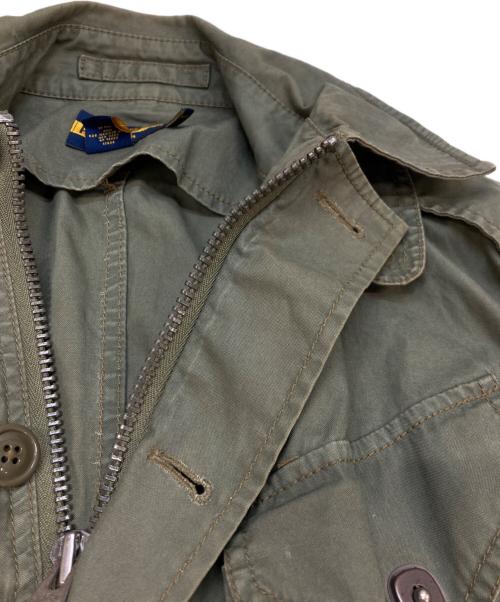 Rugby Ralph Lauren（ラグビーラルフローレン）Rugby Ralph Lauren (ラグビーラルフローレン) ミリタリージャケット オリーブ サイズ:Sの古着・服飾アイテム