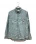DENIM & SUPPLY RALPH LAUREN（デニム＆サプライ ラルフローレン）の古着「バックアートペイント デニム ネイティブアメリカンシャツ」｜ブルー