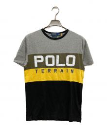 POLO RALPH LAUREN（ポロ・ラルフローレン）の古着「プリントTシャツ」｜グレー×イエロー