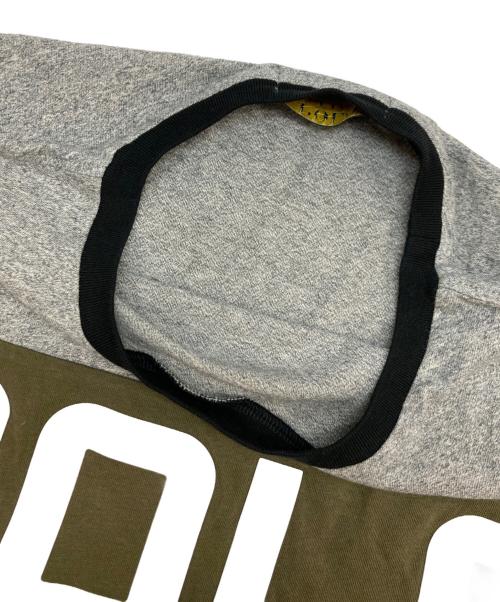 POLO RALPH LAUREN（ポロ・ラルフローレン）POLO RALPH LAUREN (ポロ・ラルフローレン) プリントTシャツ グレー×イエロー サイズ:XSの古着・服飾アイテム