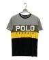 POLO RALPH LAUREN（ポロ・ラルフローレン）の古着「プリントTシャツ」｜グレー×イエロー