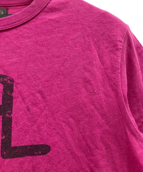 RRL（ダブルアールエル）RRL (ダブルアールエル) プリントTシャツ パープル サイズ:Sの古着・服飾アイテム