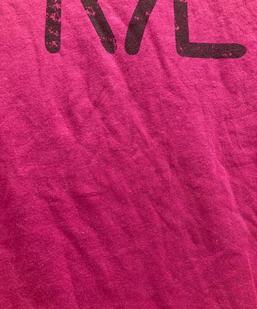 RRL（ダブルアールエル）RRL (ダブルアールエル) プリントTシャツ パープル サイズ:Sの古着・服飾アイテム