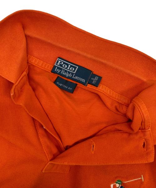 POLO RALPH LAUREN（ポロ・ラルフローレン）POLO RALPH LAUREN (ポロ・ラルフローレン) ビッグポニーポロシャツ オレンジ サイズ:Sの古着・服飾アイテム