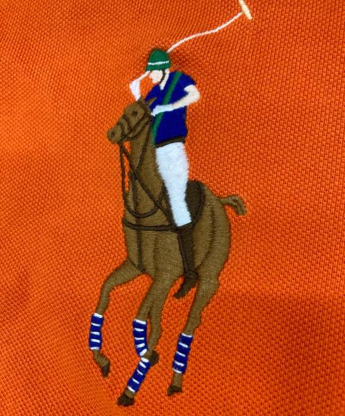 POLO RALPH LAUREN（ポロ・ラルフローレン）POLO RALPH LAUREN (ポロ・ラルフローレン) ビッグポニーポロシャツ オレンジ サイズ:Sの古着・服飾アイテム