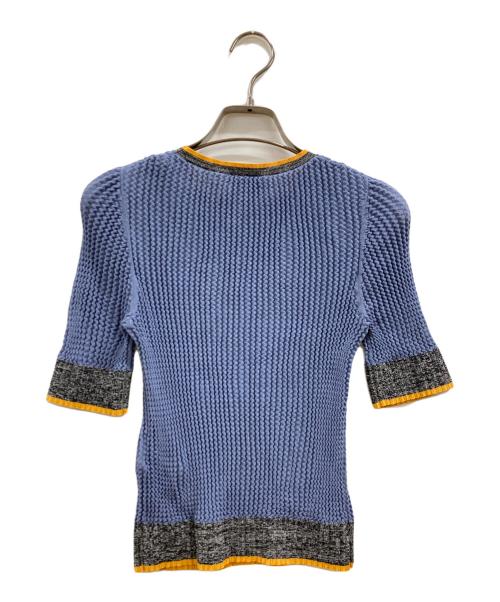 DIESEL（ディーゼル）DIESEL (ディーゼル) M-ARIANNE SS ブルー×イエロー サイズ:Sの古着・服飾アイテム