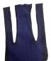 ISSEY MIYAKE (イッセイミヤケ) ニットワンショルダーバッグ ブルー×ブラック：8000円