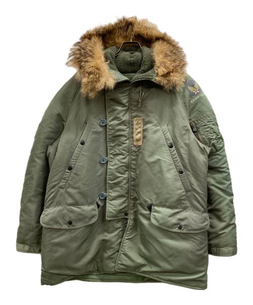 BUZZ RICKSON'S（バズリクソンズ）BUZZ RICKSON'S (バズリクソンズ) N-3Bタイプコート カーキ サイズ:Lの古着・服飾アイテム