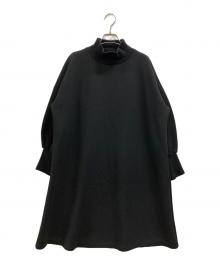 NOLLEY'S（ノーリーズ）の古着「袖パフスリーブダンボールワンピース」｜ブラック