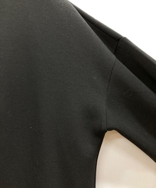 NOLLEY'S（ノーリーズ）NOLLEY'S (ノーリーズ) 袖パフスリーブダンボールワンピース ブラック サイズ:FREEの古着・服飾アイテム