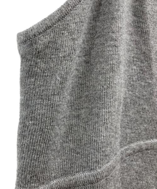 FRAY ID（フレイ アイディー）FRAY ID (フレイ アイディー) ジップパーカ&キャミワンピースセット グレー サイズ:1の古着・服飾アイテム