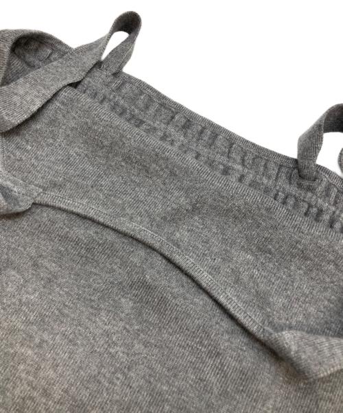 FRAY ID（フレイ アイディー）FRAY ID (フレイ アイディー) ジップパーカ&キャミワンピースセット グレー サイズ:1の古着・服飾アイテム