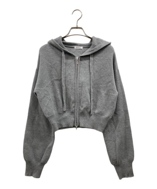 FRAY ID（フレイ アイディー）FRAY ID (フレイ アイディー) ジップパーカ&キャミワンピースセット グレー サイズ:1の古着・服飾アイテム