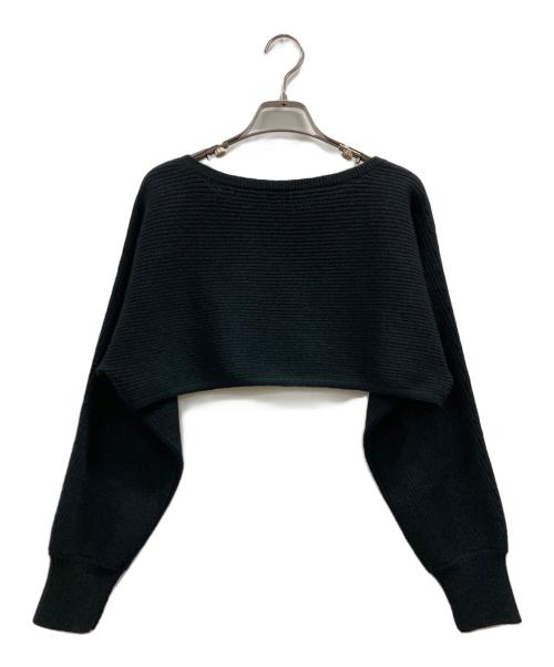 COCODEAL（ココディール）COCODEAL (ココディール) クロップドニット×メローティアードキャミワンピース ベージュ サイズ:1の古着・服飾アイテム