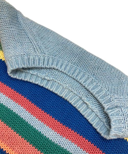 POLO RALPH LAUREN（ポロ・ラルフローレン）POLO RALPH LAUREN (ポロ・ラルフローレン) ボーダーニット マルチカラー サイズ:Sの古着・服飾アイテム