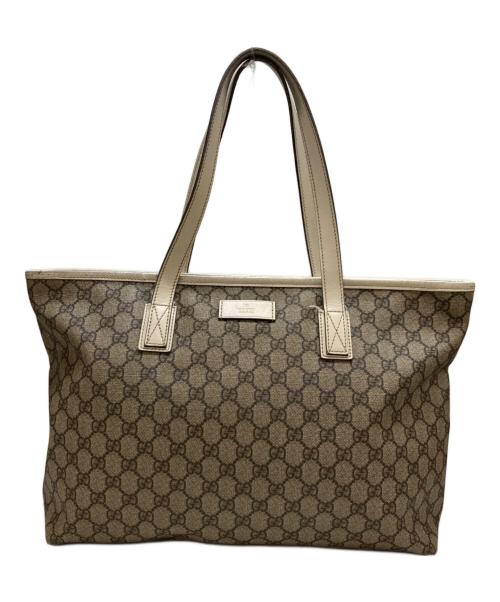 GUCCI（グッチ）GUCCI (グッチ) トートバッグ ベージュの古着・服飾アイテム