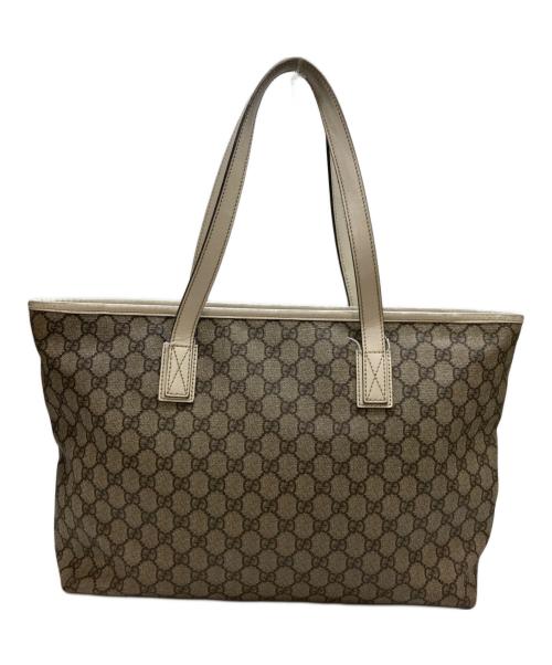 GUCCI（グッチ）GUCCI (グッチ) トートバッグ ベージュの古着・服飾アイテム