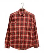 Patagoniaパタゴニア）の古着「チェックシャツ」｜レッド