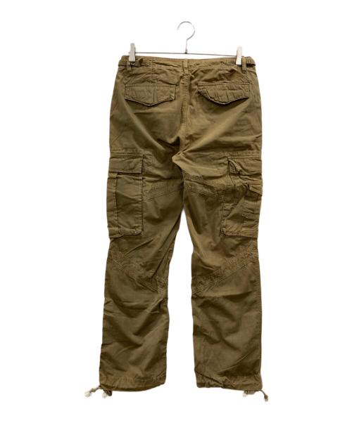 POLO RALPH LAUREN（ポロ・ラルフローレン）POLO RALPH LAUREN (ポロ・ラルフローレン) コットンミリタリーカーゴパンツ カーキ サイズ:W30の古着・服飾アイテム