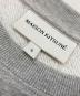 中古・古着 MAISON KITSUNE (メゾンキツネ) DRESSED FOX REGULAR SWEATSHIRT グレー サイズ:S：10000円