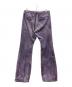 TAAKK (ターク) LEATHER COATING JERSEY  TRACK PANTS パープル サイズ:3：7000円
