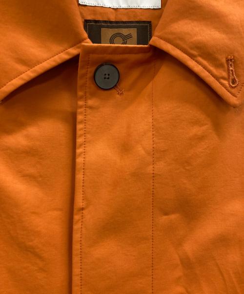 TOMORROW LAND（トゥモローランド）TOMORROW LAND (トゥモローランド) コットンナイロンツイル ステンカラーコート オレンジ サイズ:Mの古着・服飾アイテム
