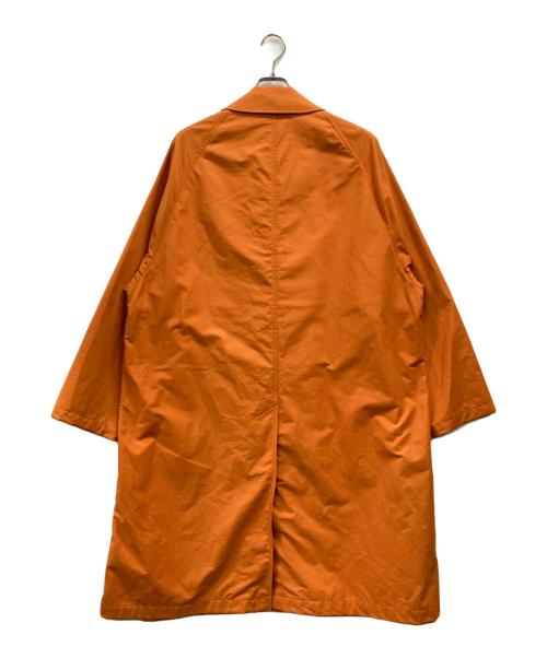TOMORROW LAND（トゥモローランド）TOMORROW LAND (トゥモローランド) コットンナイロンツイル ステンカラーコート オレンジ サイズ:Mの古着・服飾アイテム