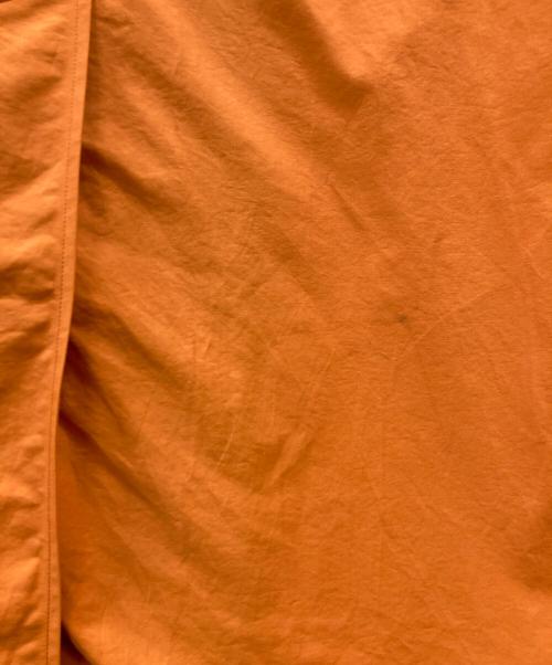 TOMORROW LAND（トゥモローランド）TOMORROW LAND (トゥモローランド) コットンナイロンツイル ステンカラーコート オレンジ サイズ:Mの古着・服飾アイテム