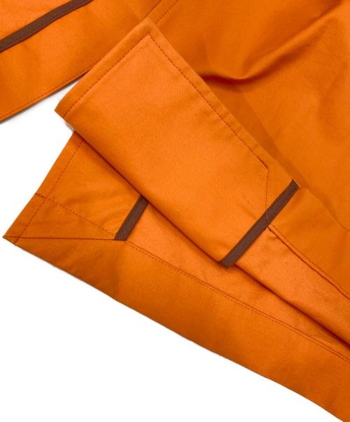TOMORROW LAND（トゥモローランド）TOMORROW LAND (トゥモローランド) コットンナイロンツイル ステンカラーコート オレンジ サイズ:Mの古着・服飾アイテム