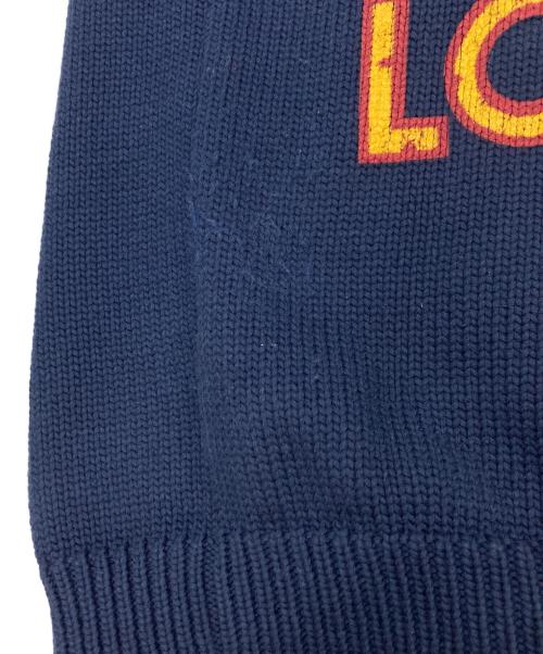 LOEWE（ロエベ）LOEWE (ロエベ) Street Journalセーター ネイビー サイズ:Lの古着・服飾アイテム