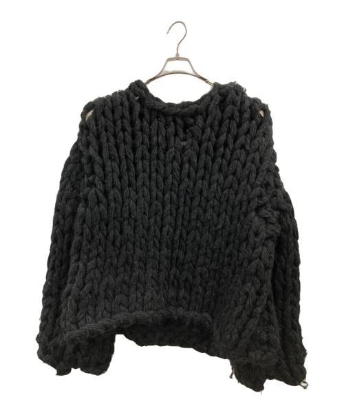 kota gushiken（コウタグシケン）kota gushiken (コウタグシケン) Knit Pullover グレー サイズ:不明(実寸参照)の古着・服飾アイテム