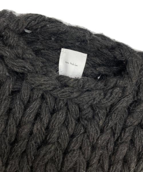 kota gushiken（コウタグシケン）kota gushiken (コウタグシケン) Knit Pullover グレー サイズ:不明(実寸参照)の古着・服飾アイテム