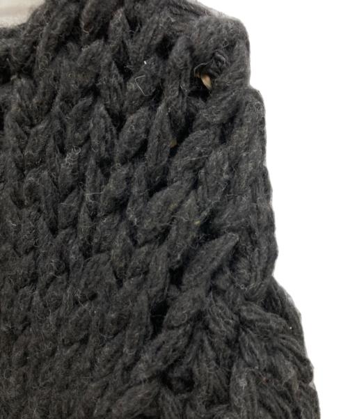 kota gushiken（コウタグシケン）kota gushiken (コウタグシケン) Knit Pullover グレー サイズ:不明(実寸参照)の古着・服飾アイテム