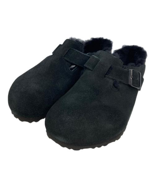BIRKENSTOCK（ビルケンシュトック）BIRKENSTOCK (ビルケンシュトック) ボストンシアリング ブラック サイズ:26.5の古着・服飾アイテム